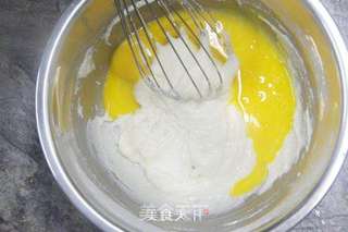 千叶纹蓝莓蛋糕的做法步骤:3