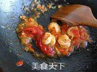 虾仁意大利面的做法步骤:9