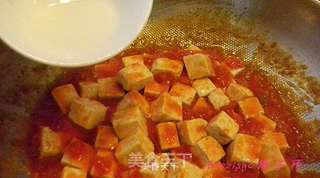 番茄烧豆腐的做法步骤:9