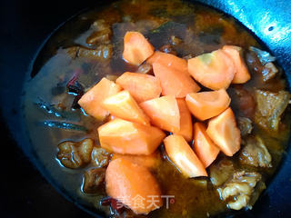 胡萝卜烧牛肉的做法步骤:12