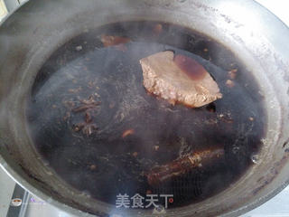 卤水猪肝的做法步骤:6