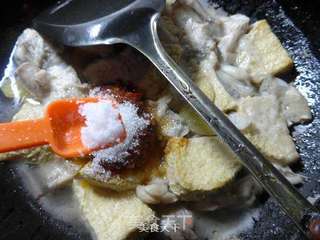鲜素鸡烧牛蛙的做法步骤:14