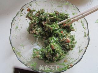 茴香千层肉饼的做法步骤:5