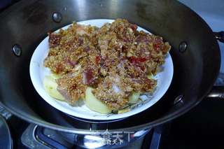 纯手工自制陕西粉蒸肉的做法步骤:7