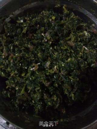 野味肉饺子~山芹菜大肉饺儿的做法步骤:3