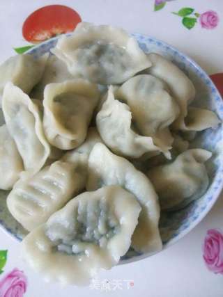 野味肉饺子~山芹菜大肉饺儿的做法步骤:8