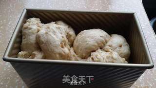 核桃花生吐司的做法步骤：7