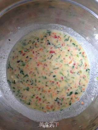田园蔬菜饼的做法步骤:3