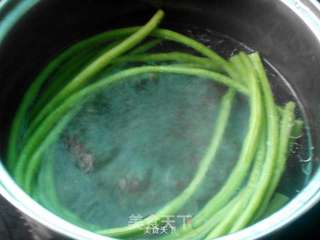 蒸酿豆角的做法步骤:4