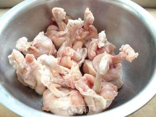 黑椒鸡肉锤的做法步骤:2