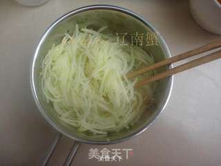蒜蓉白萝卜丝的做法步骤:7