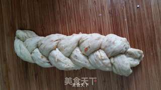 核桃花生吐司的做法步骤：5