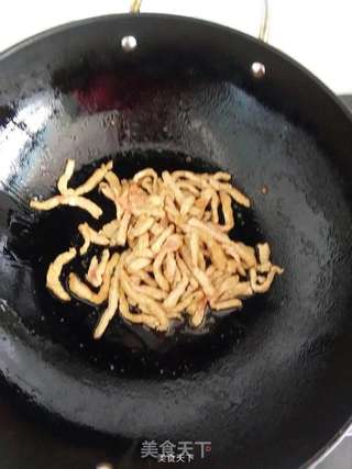 蒜台炒瘦肉的做法步骤:8
