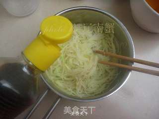 蒜蓉白萝卜丝的做法步骤:8