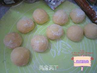 香蕉福气排包--儿子钦点的面包的做法步骤:5