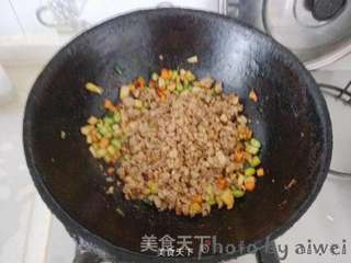 猪肉冬笋香米饭的做法步骤:8