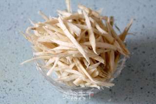 金平牛蒡的做法步骤:4