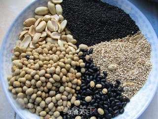 自制五谷豆浆&粉的做法步骤:4
