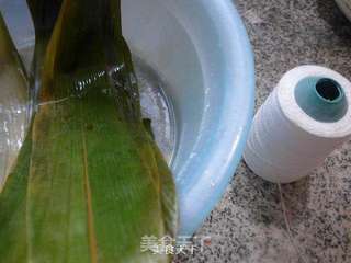 绿豆糯米粽的做法步骤:2