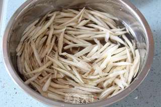 金平牛蒡的做法步骤:2
