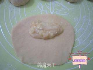 香蕉福气排包--儿子钦点的面包的做法步骤:6