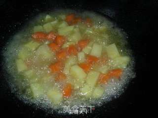 咖喱土豆鸡丁的做法步骤:6
