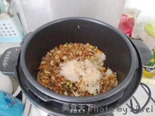 猪肉冬笋香米饭的做法步骤:12