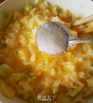 美味营养早餐鸡蛋米饼的做法步骤:4