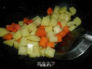 咖喱土豆鸡丁的做法步骤:5