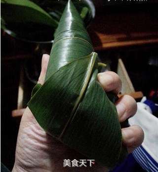 菜鸟也能包粽子:五香鲜肉粽的做法步骤:10
