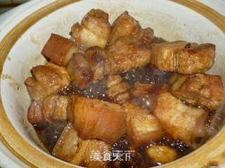 火麻油红烧肉的做法步骤:4