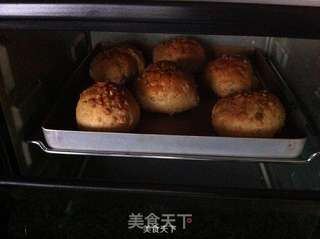 全麦花生粒面包的做法步骤:8
