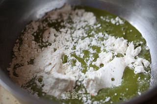 和宇治抹茶的夏日约会——抹茶草莓卷的做法步骤:5