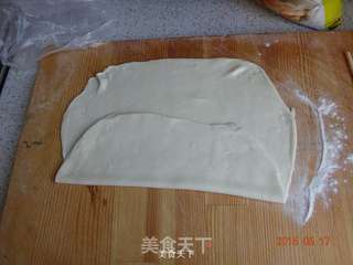 千层油饼葱油饼手撕饼的做法步骤:4