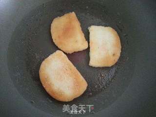 10分钟快手早餐【香煎馒头片】的做法步骤:5