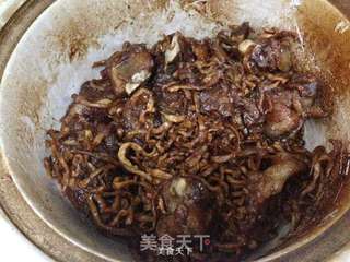 萝卜丝干红烧排骨的做法步骤:8