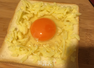 鸡蛋焗土司的做法步骤:4