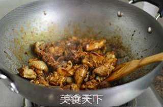 彩椒香菇鸡的做法步骤:9