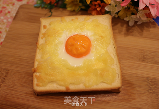 鸡蛋焗土司的做法步骤:6