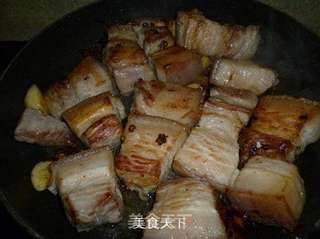 火麻油红烧肉的做法步骤:3