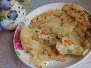 千层油饼葱油饼手撕饼的做法步骤:11