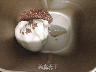 亚麻籽麻糬三角包——Q内心萌包的做法步骤:3