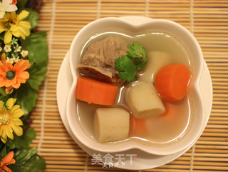 牛蒡红萝卜排骨汤的做法步骤:6