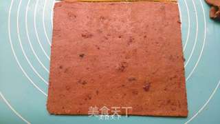【豆沙圈圈饼】颜值和美味兼具的手工饼干的做法步骤:6