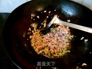 肉沫豌豆仁的做法步骤:6