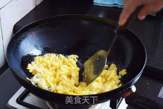 铁皮石斛花炒蛋的做法步骤:4