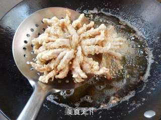 菊花里脊的做法步骤:10