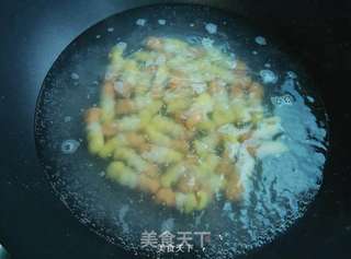 三色竹节面的做法步骤:8