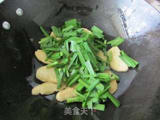 韭菜炒素鸡的做法步骤:5