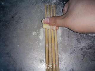 三色竹节面的做法步骤:6